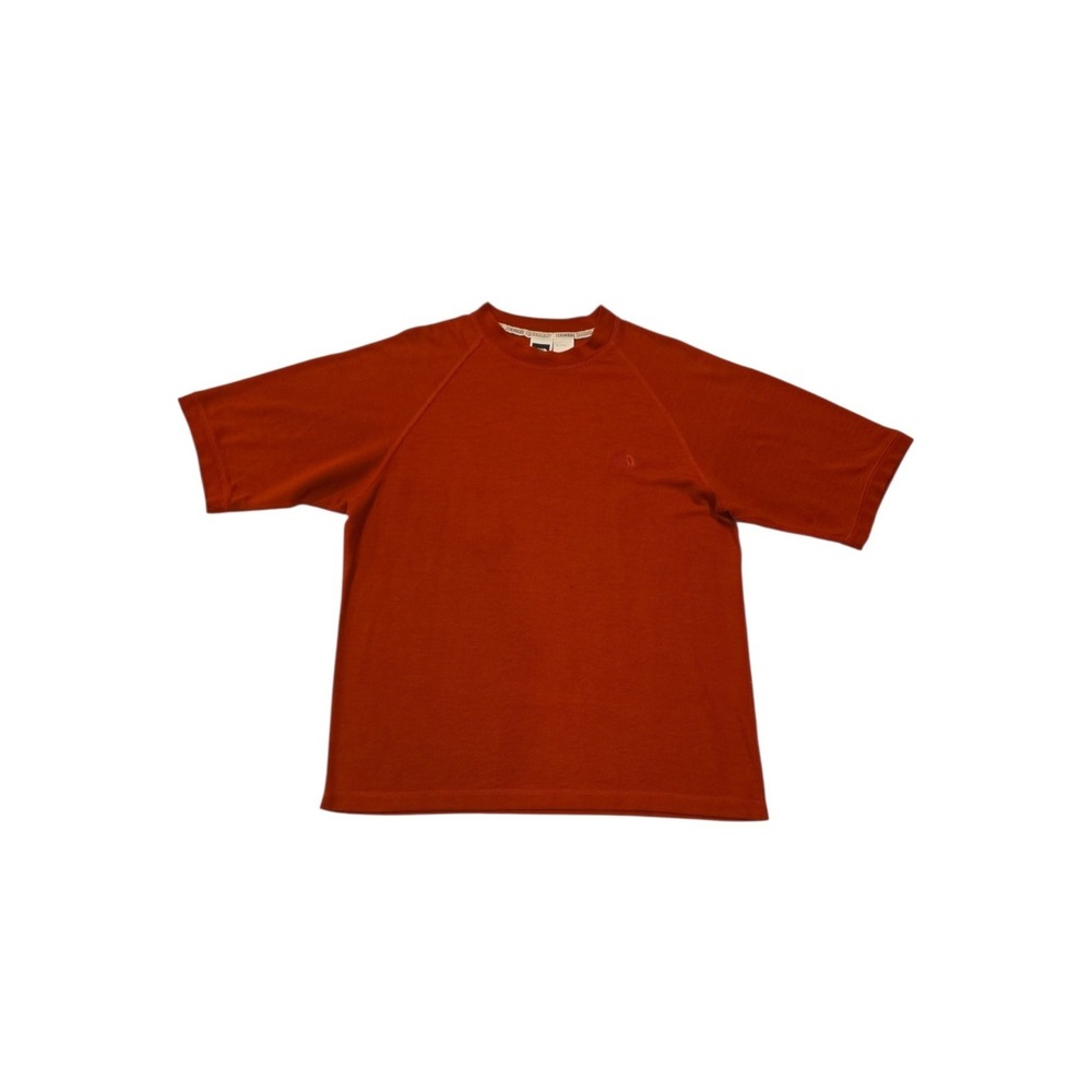 Vintage 90s The North Face Tekware Shirt Men M Made USA Red Raglan TNF